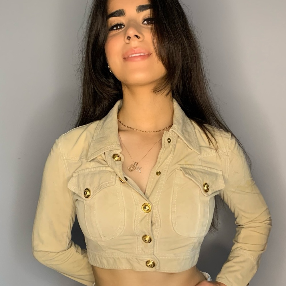 🦊 Moschino Suede Crop Jacket 🦊